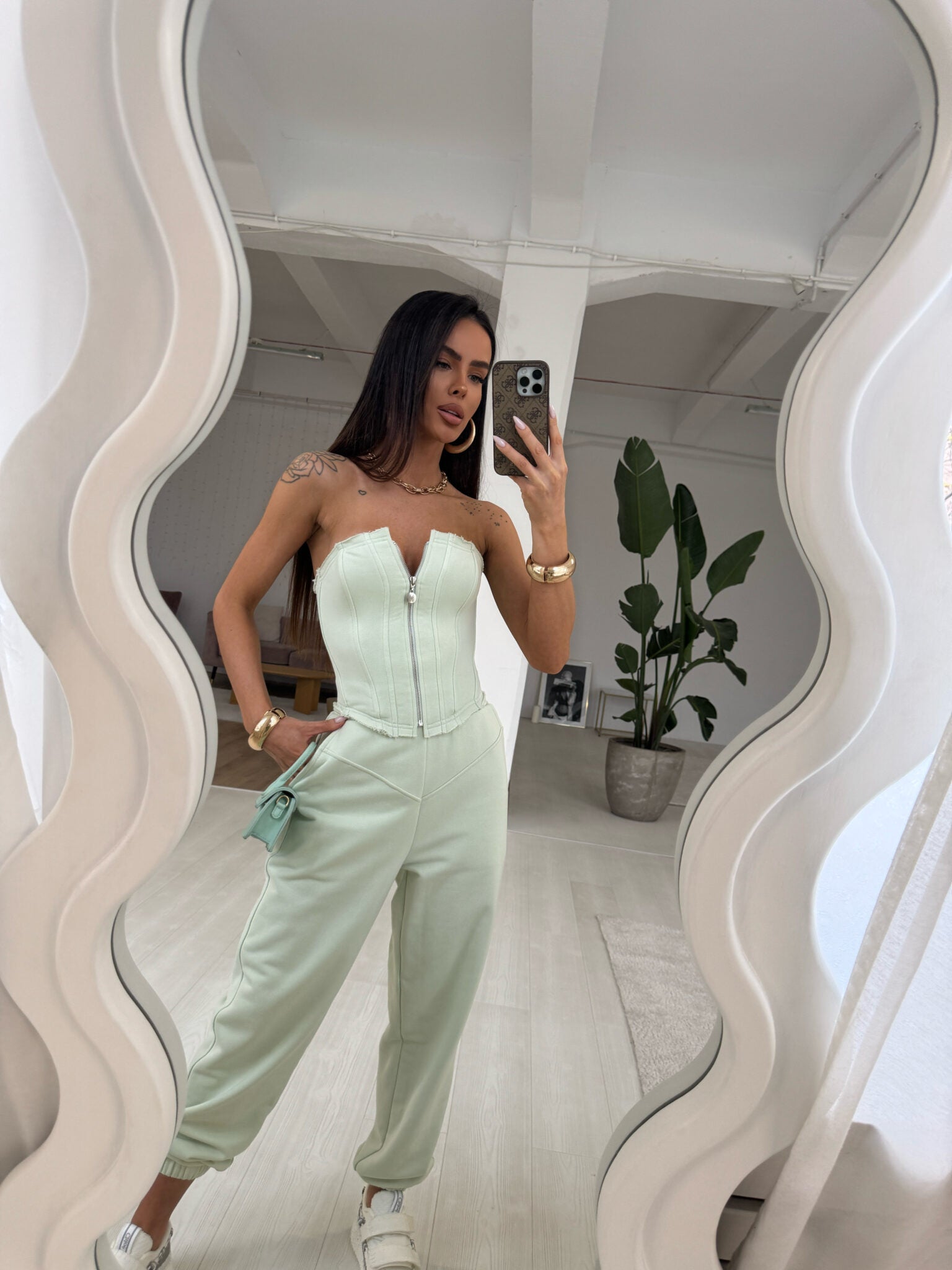 Corset top LAMANUEL – figure-hugging and modern