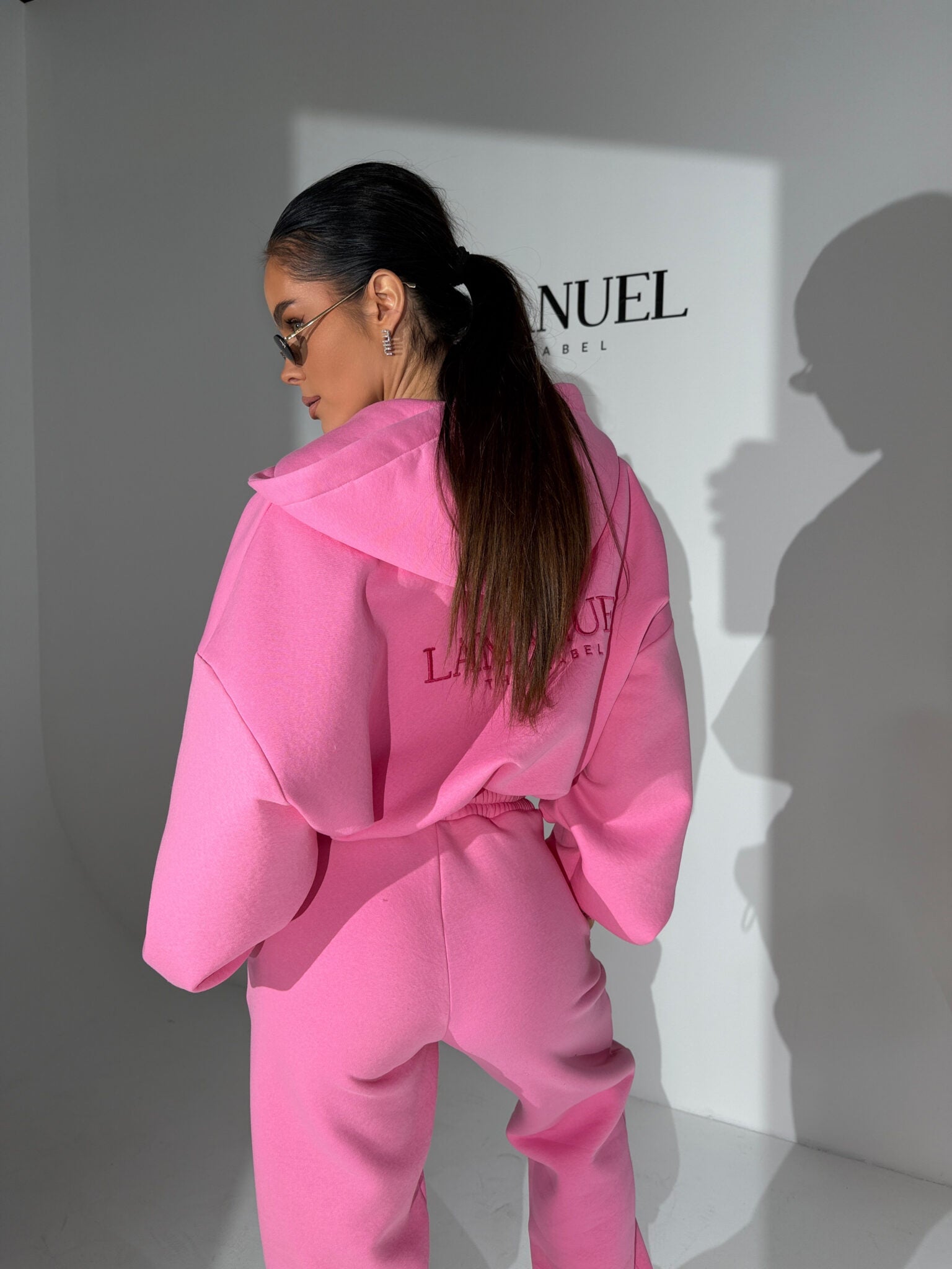 Damen Sweatset LAMANUEL – Hoodie & Hose – ONE SIZE