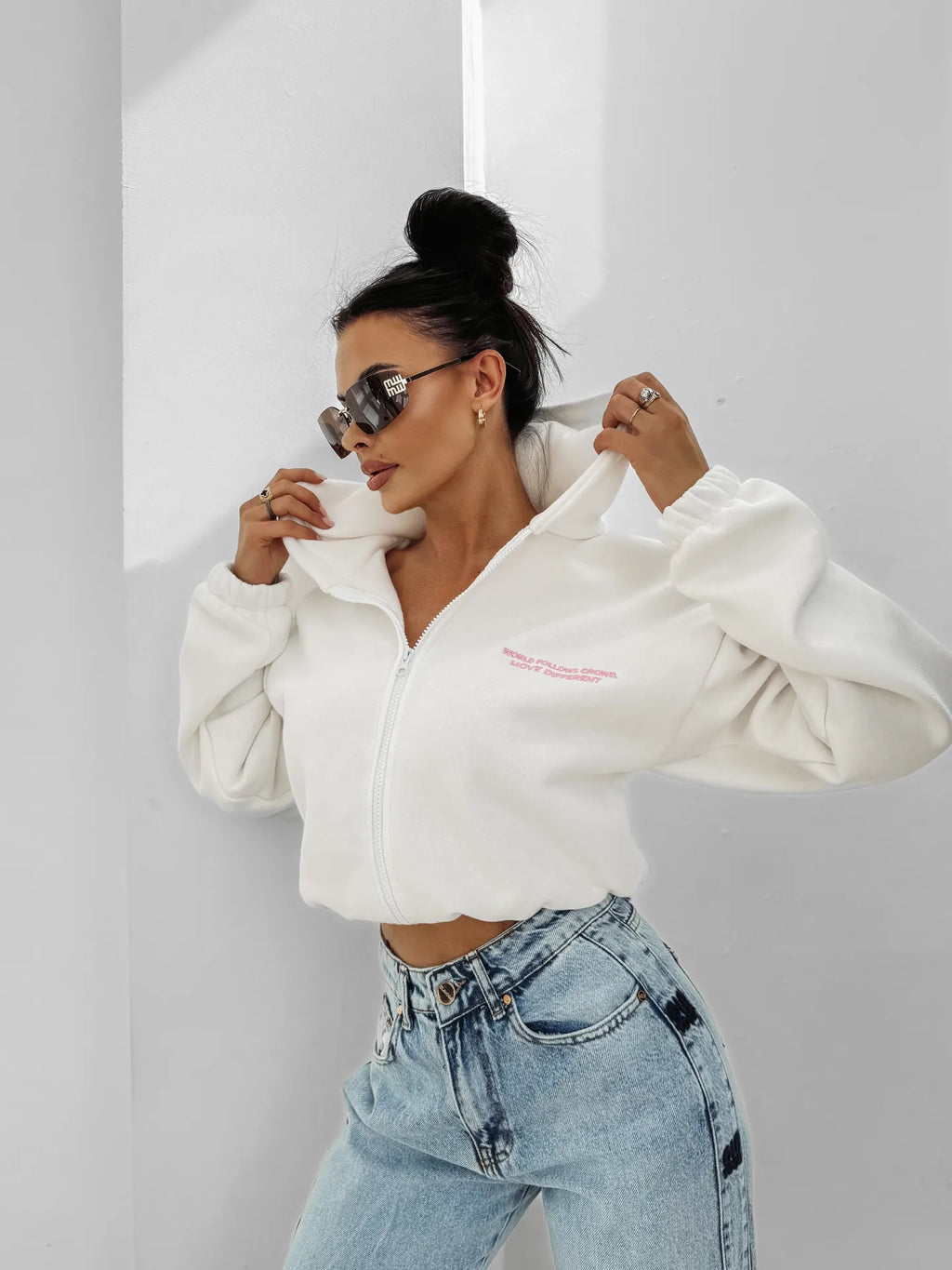 OLAVOGA
Damen Crop Top OLAVOGA CREATIVA - Kastanienbraun