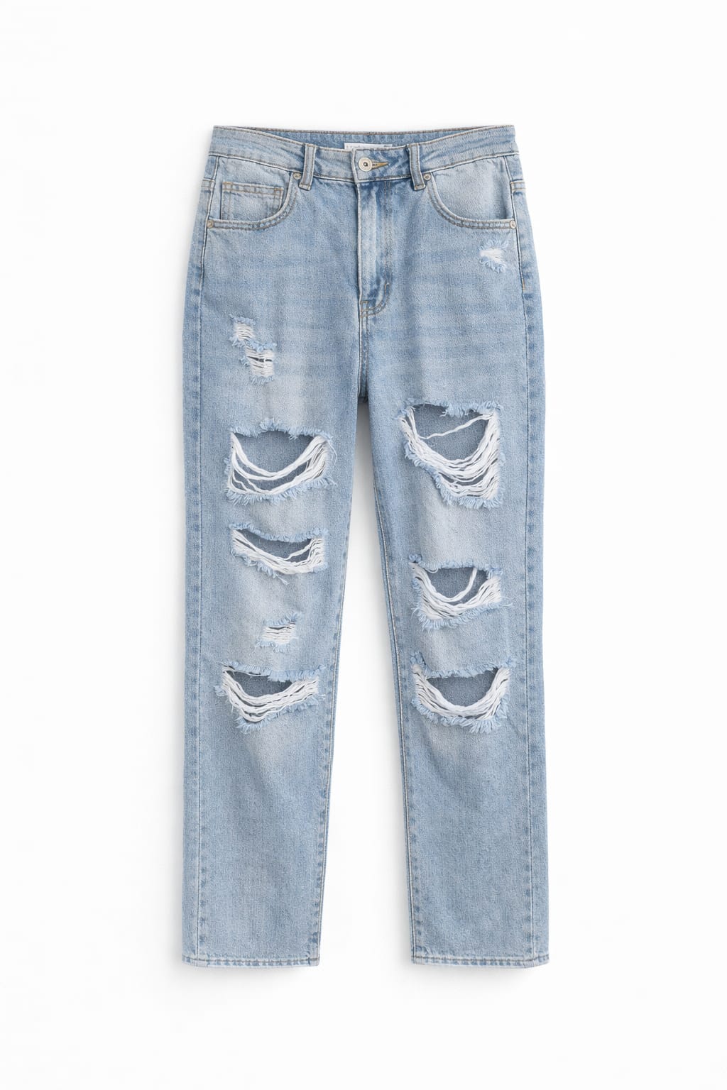 High Waist Flare Jeans „Retro Contrast“