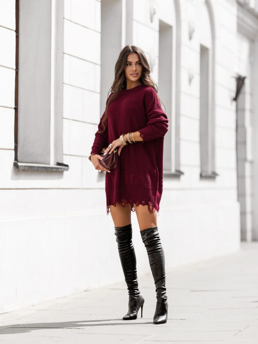 Damenpullover By MIA – Bordeaux (UNI)