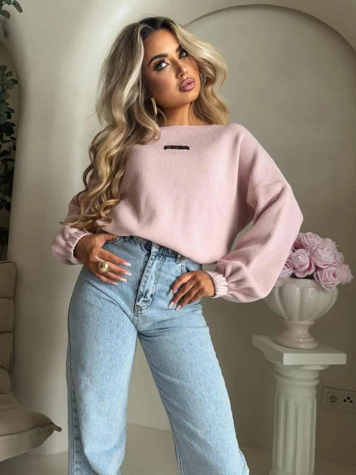 Oversize Pullover – Universalgröße