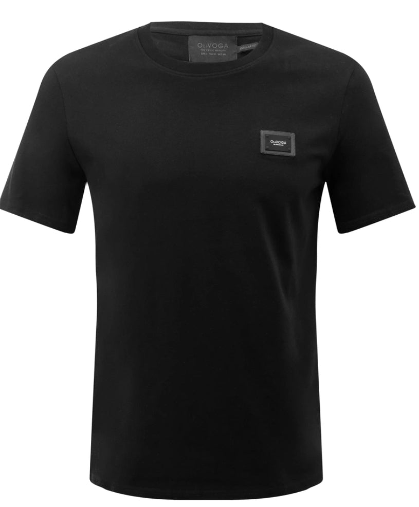 OLAVOGA Herren VEERS T-shirt - Schwarz