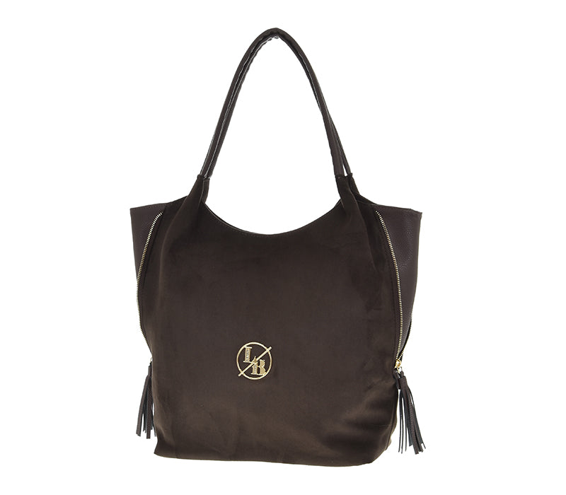 Elegante Damen Shopper-Tasche in Dunkelbraun – geräumig & stilvoll