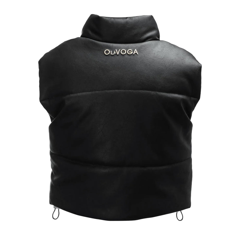 OLAVOGA NEXTION Damen-Overall mit Rippenstruktur - Schwarz