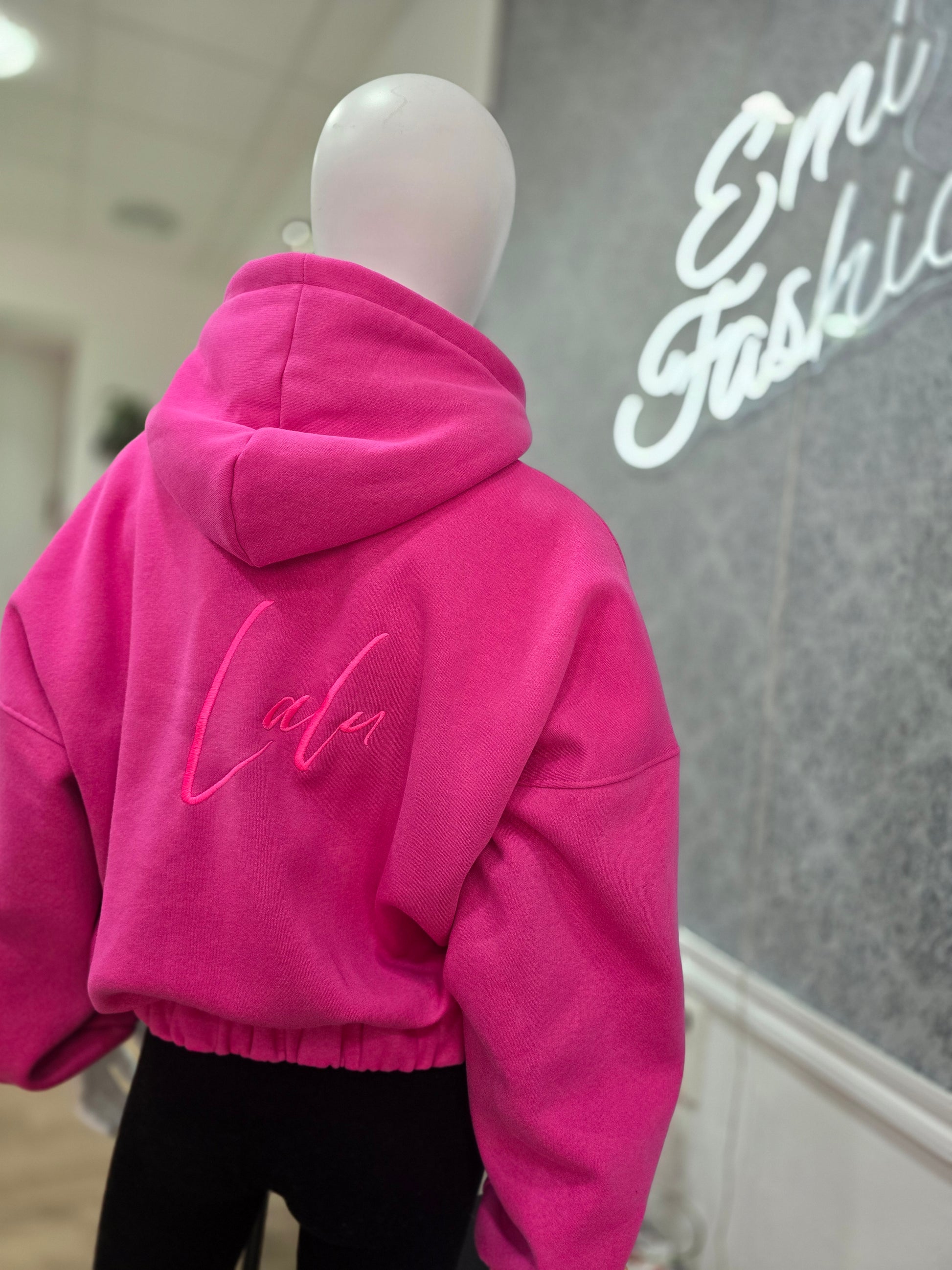 Sweatjacke mit Reißverschluss von Lalu