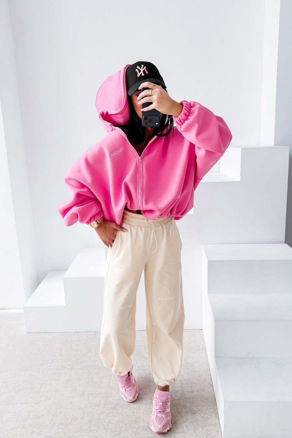 OLAVOGA LASANA Damen-Kapuzenpullover