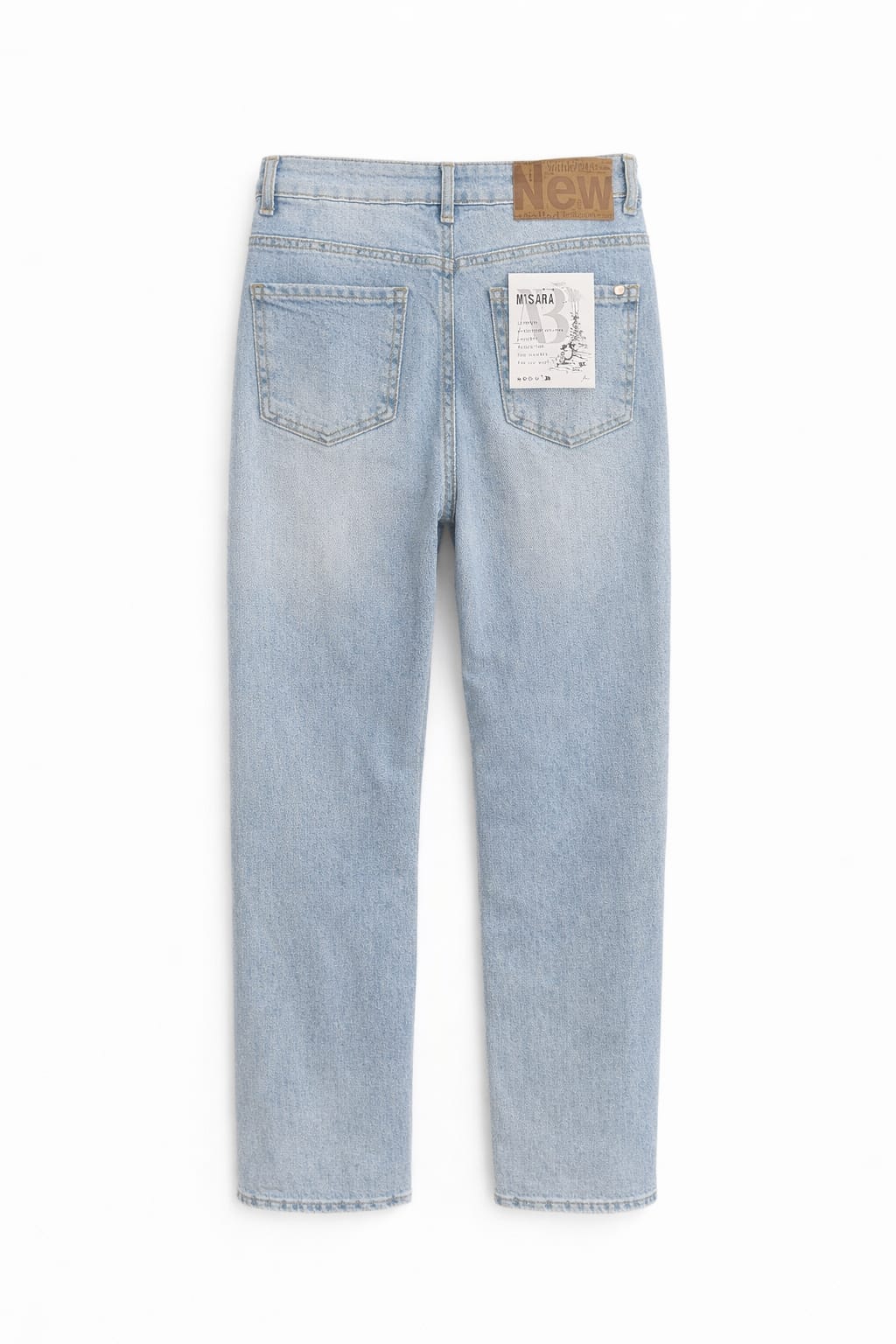 High Waist Flare Jeans „Retro Contrast“