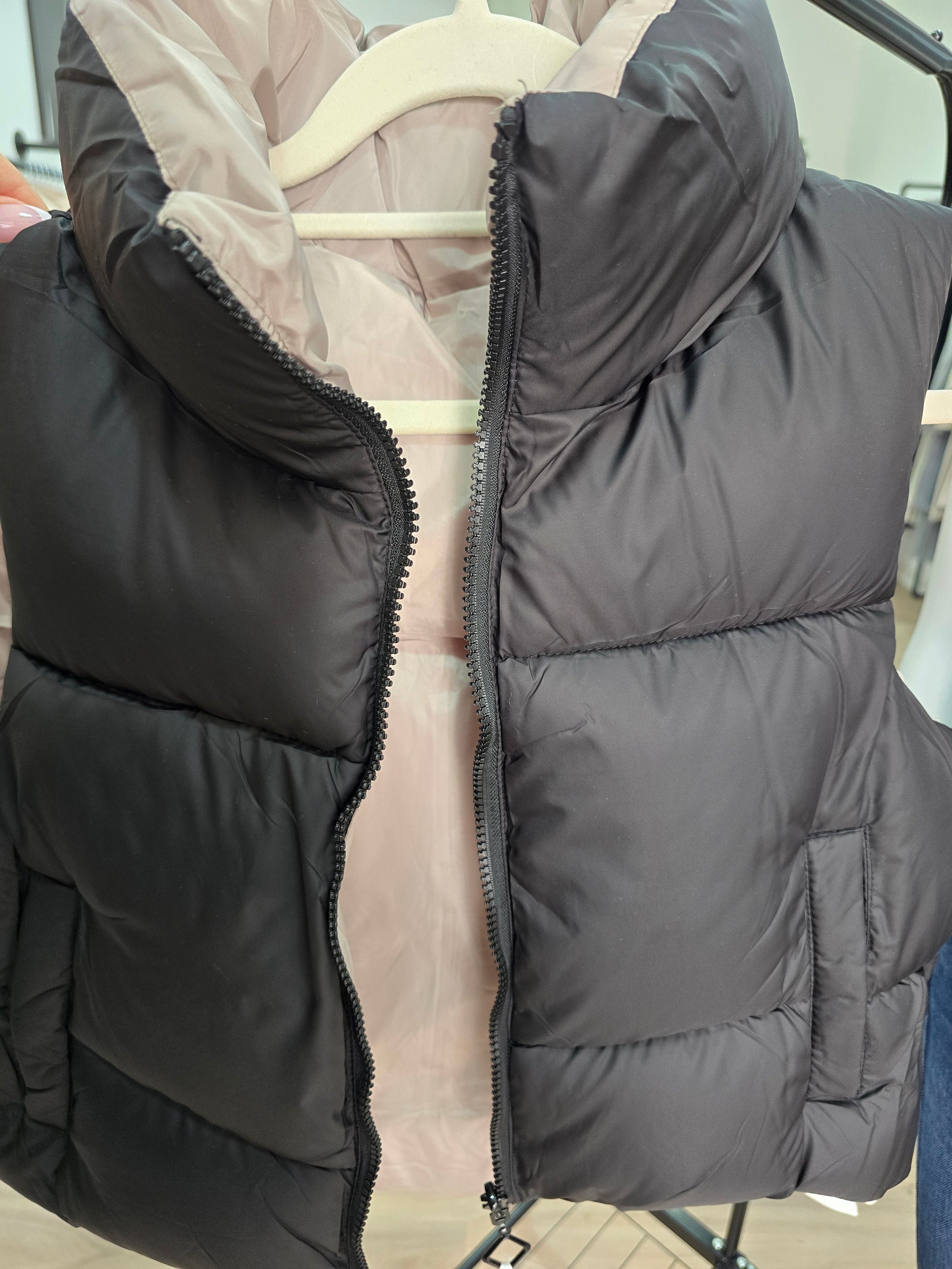 Damen Steppweste – kurz, stylisch & wendbar