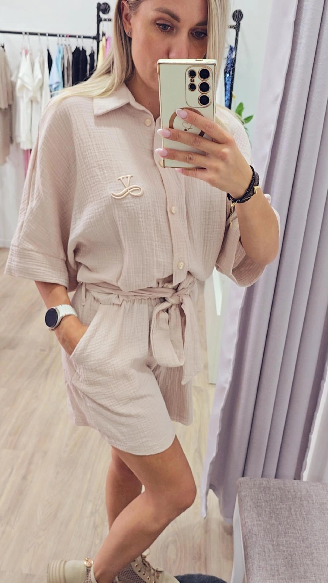 Wavel Satino Overall – Baumwolle mit Stretch