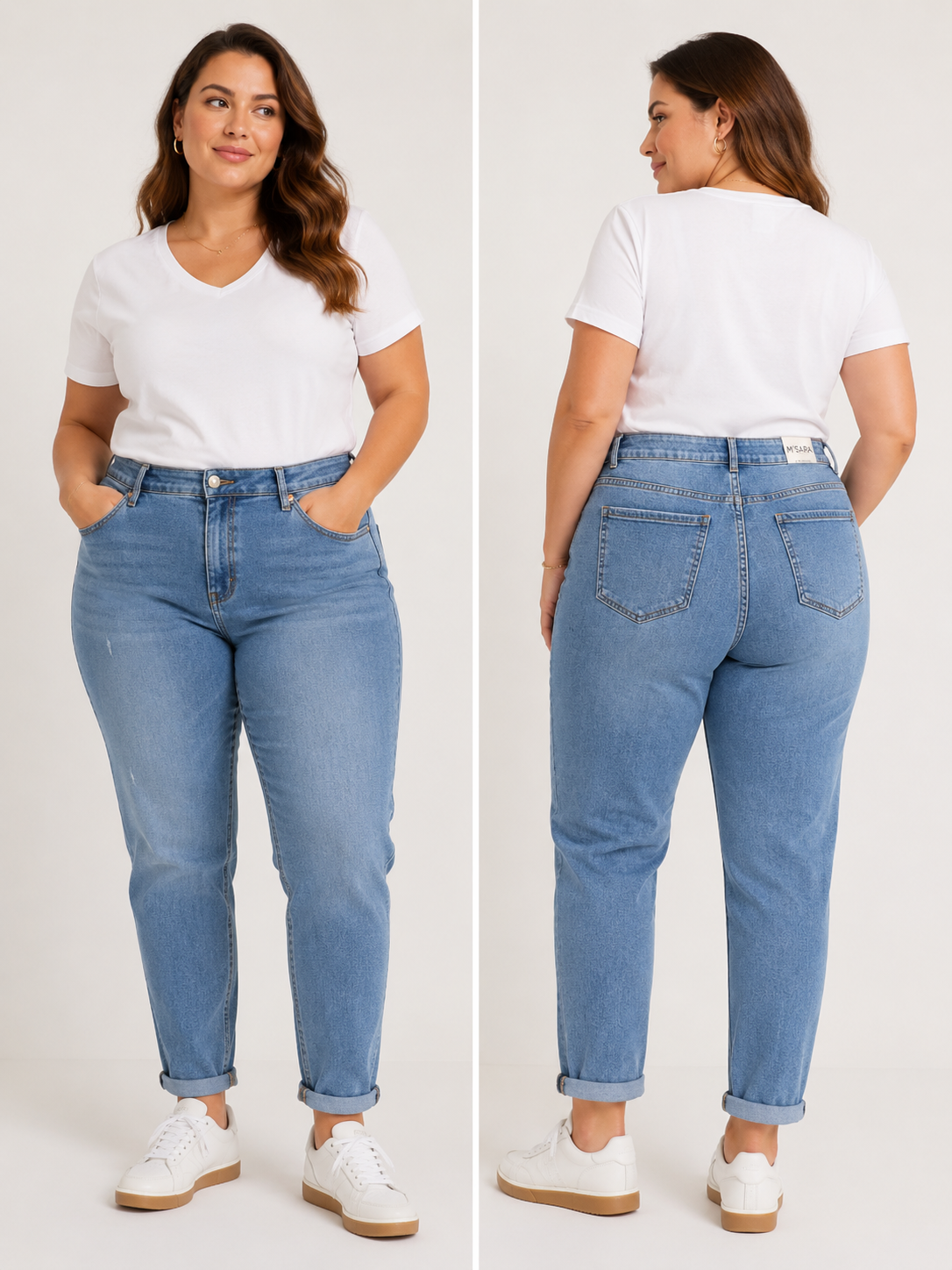 M'SARA Jeans – Curvy Fit