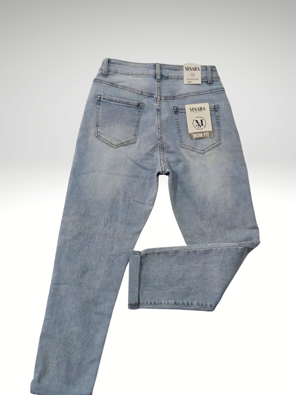 MSARA Mom Fit Jeans – Super Elastisch & Bequem