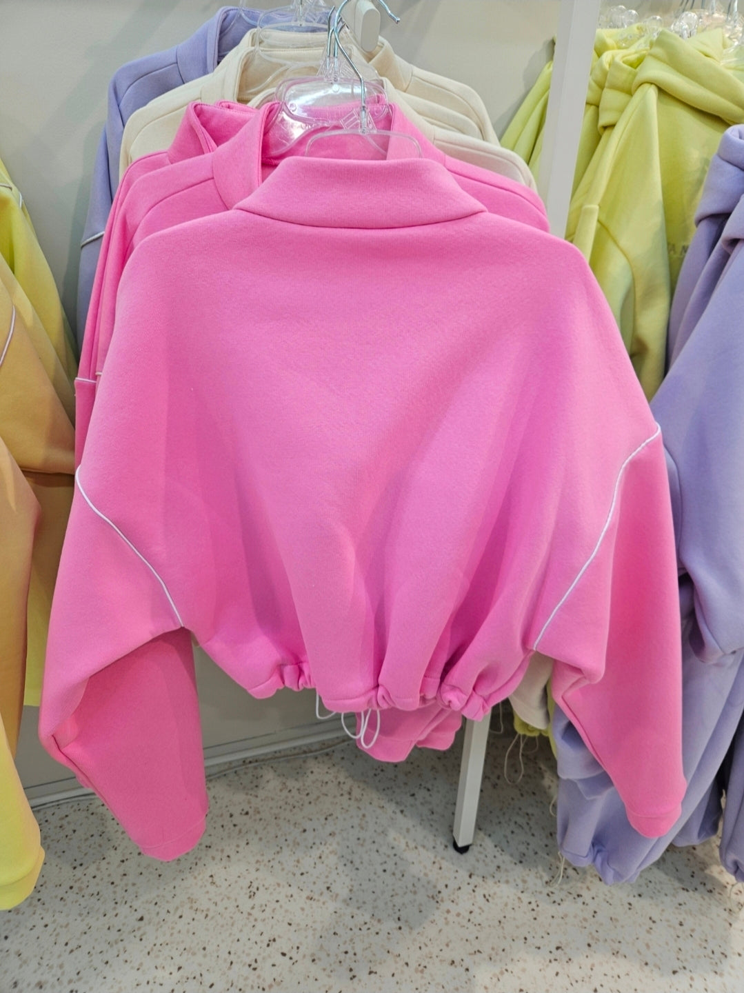 Damen Sweatjacke mit Reißverschluss – UNI