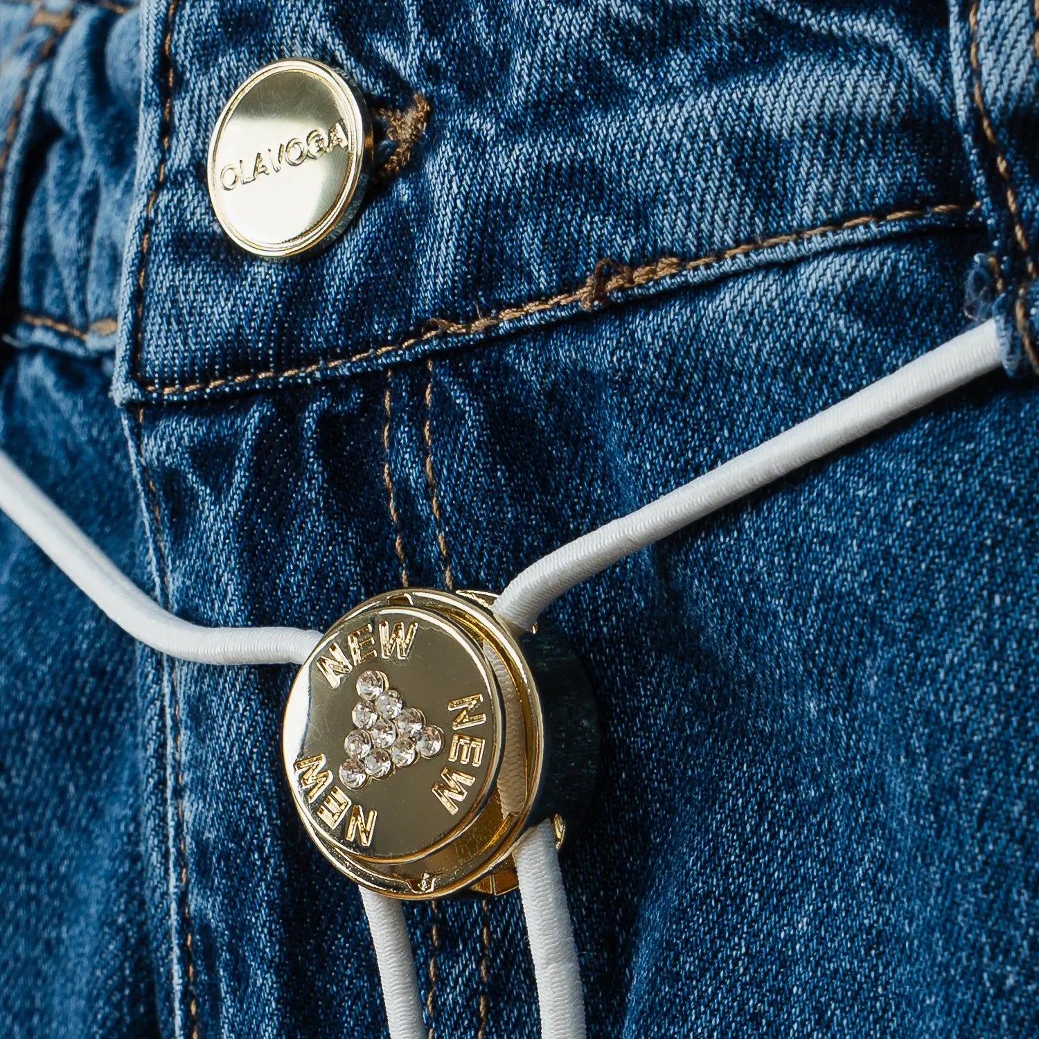 OLAVOGA KAAGE Damen Baggy-Hose - Dunkelblau