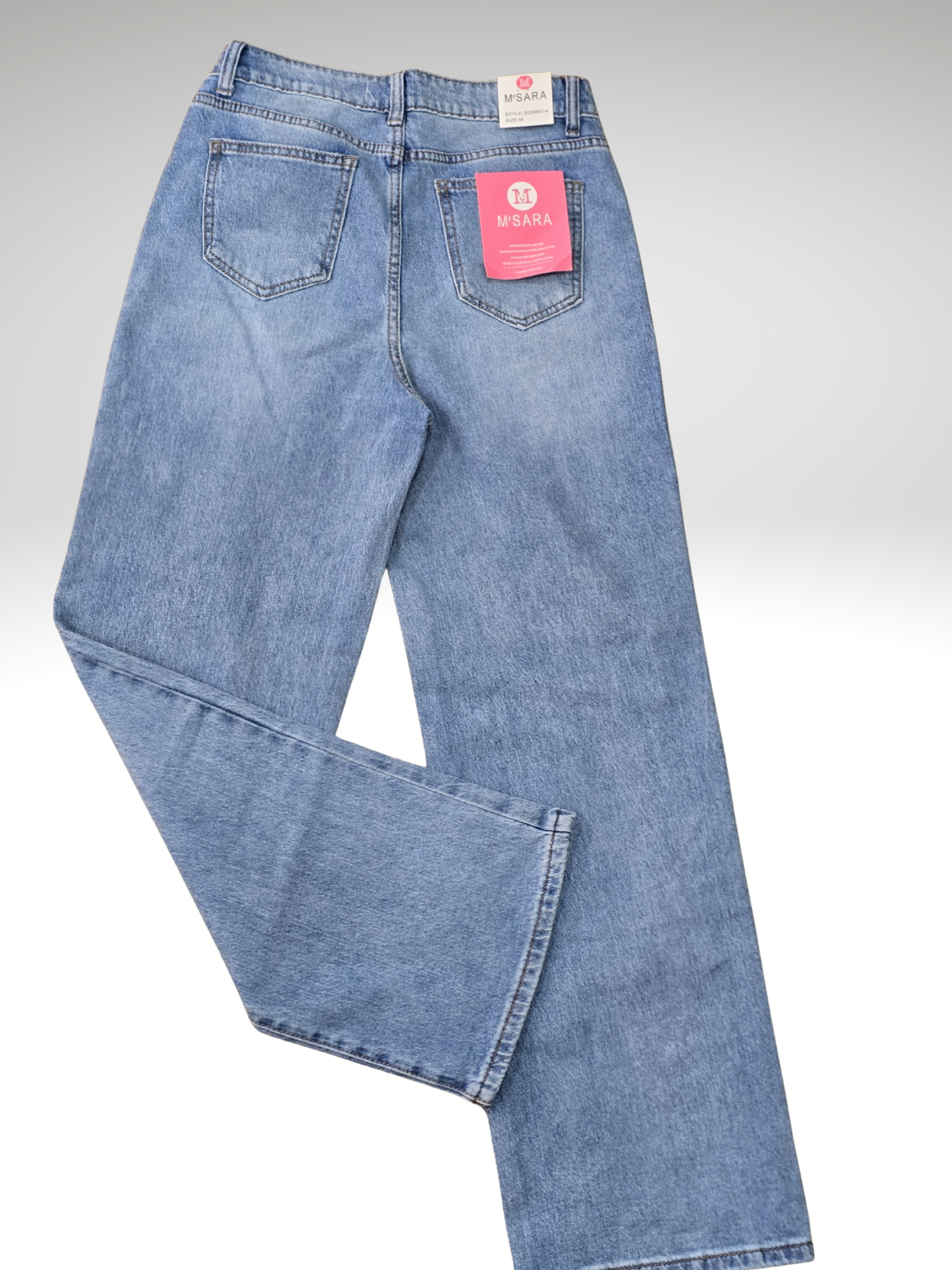 MSARA Straight Leg Jeans – Komfort & Zeitloser Style