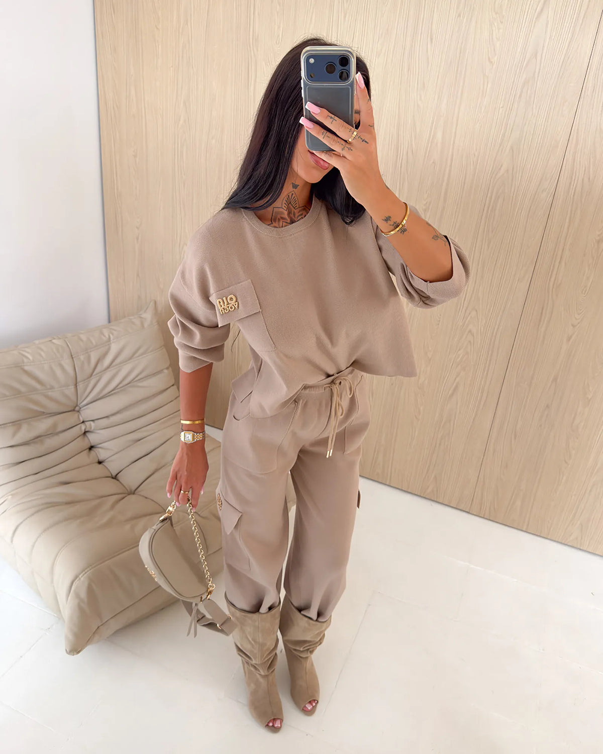 OLAVOGA DAMEN-SET MILKY