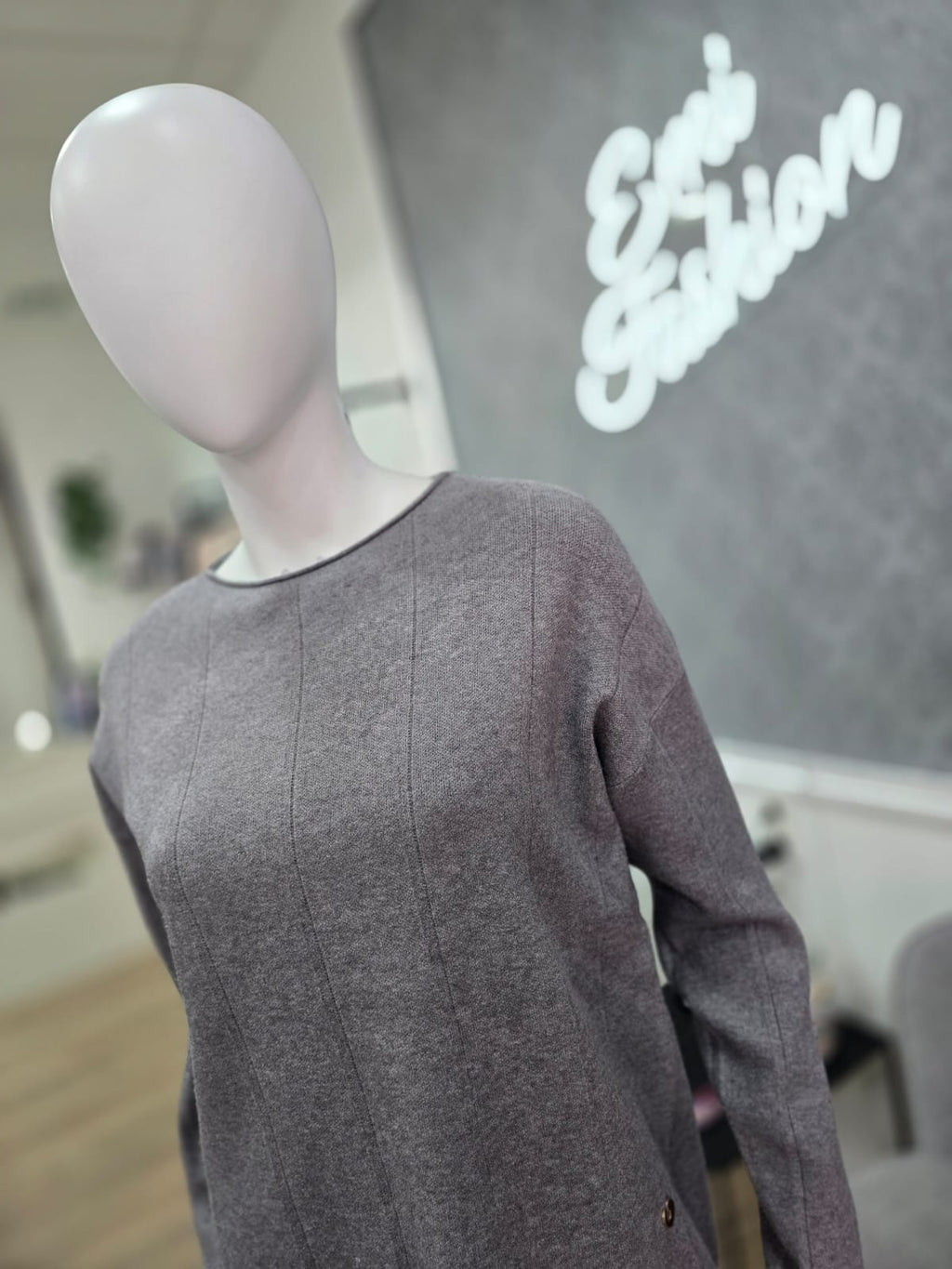 Elegantes Strick-Set im Loungewear-Stil