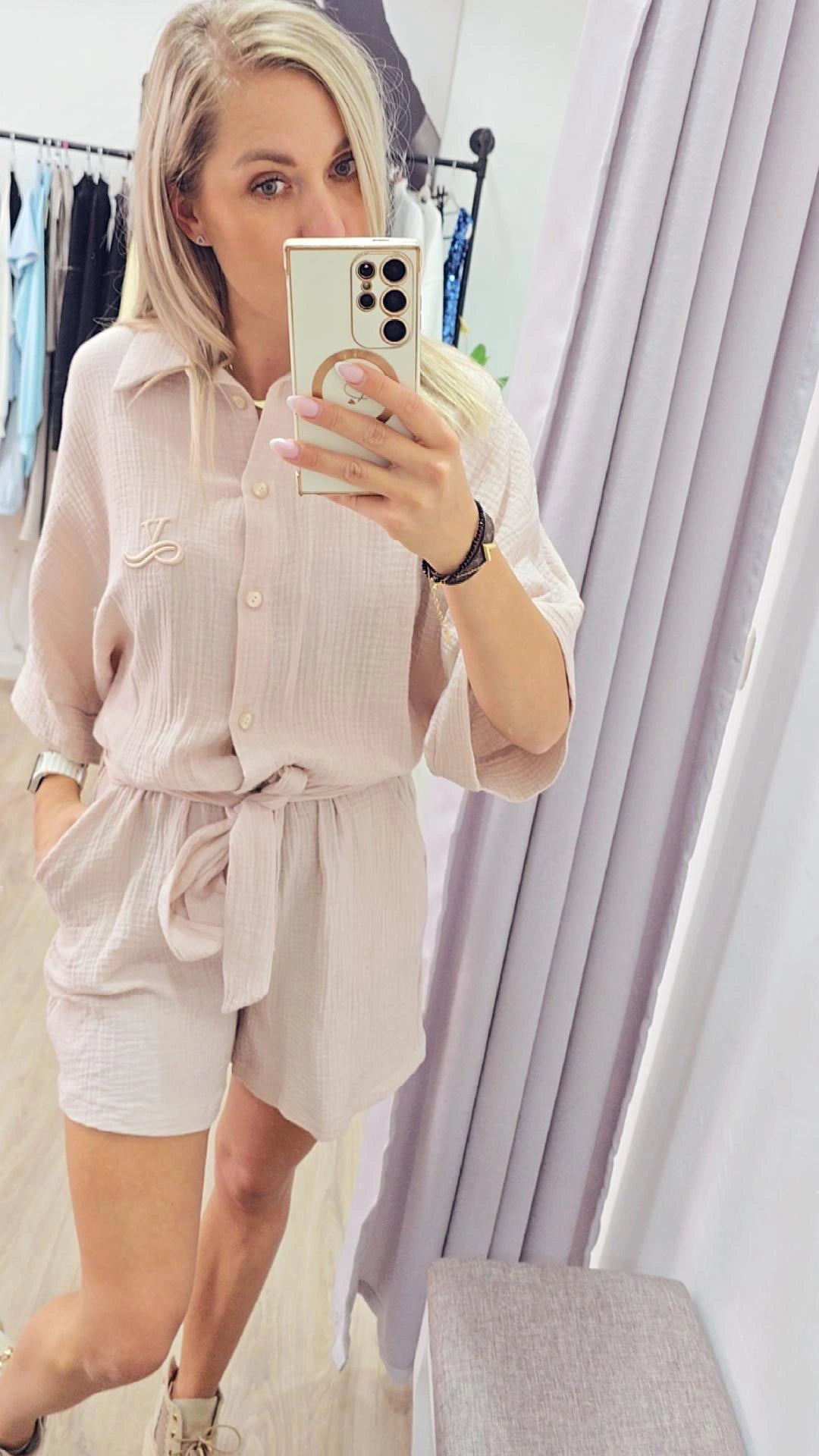 Wavel Satino Overall – Baumwolle mit Stretch